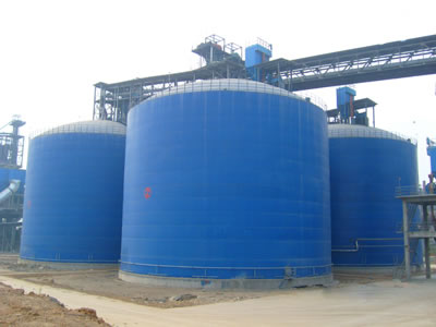 交城水泥钢板库改造