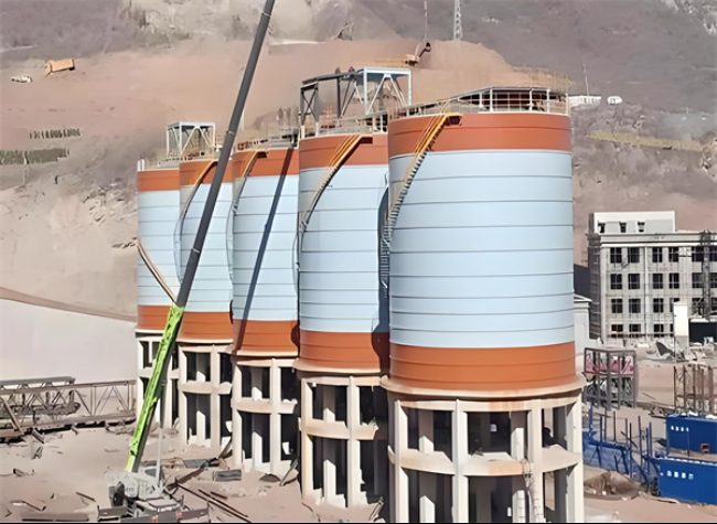 交城高架钢板仓